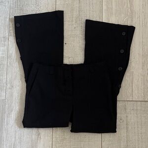 Proenza Schouler Black Textured Pants